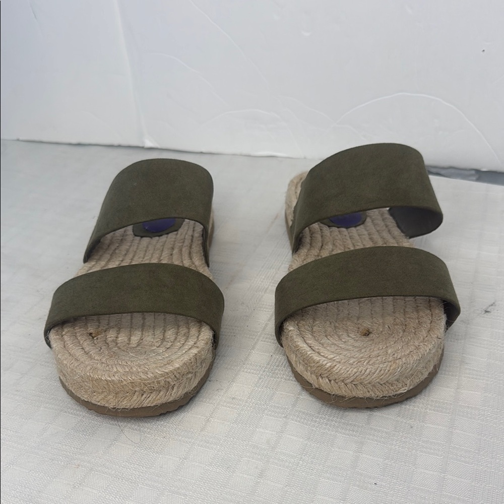 Haute Hippie nori Olive Green Women's Sandals